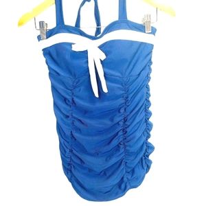 Vintage Swimsuit One piece Halter Top